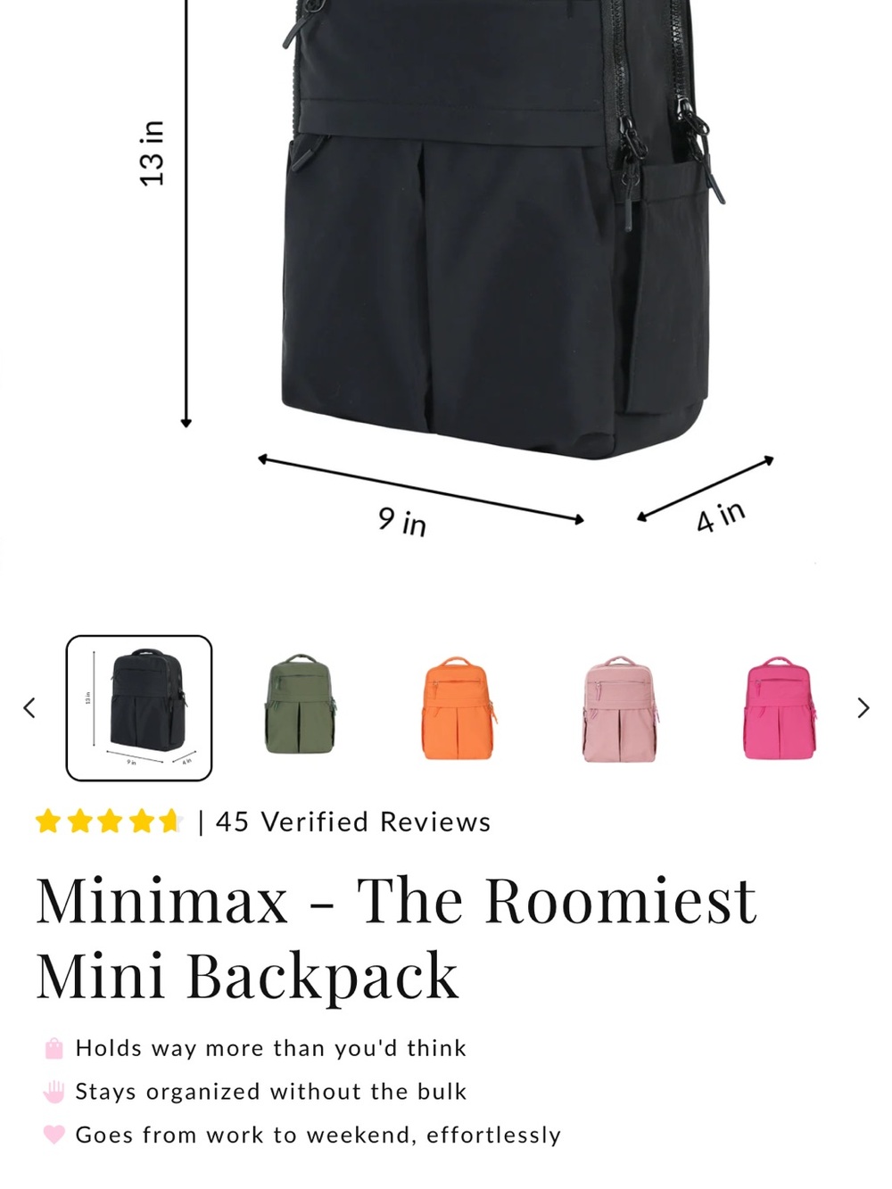 Viral minimax backpack (NEW) - Picture 7 of 7
